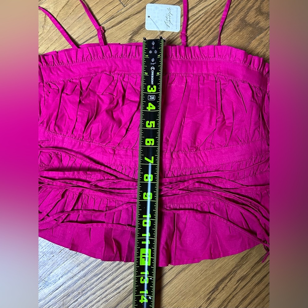 Free People‎ Gabby Tube Top Punch Beachy - Picture 5 of 11